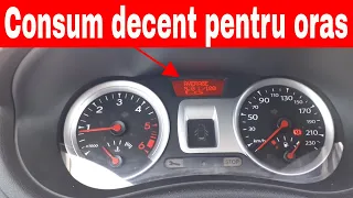 TEST CONSUM IN ORAS RENAULT CLIO 2011 1.5 dci PE O DISTANȚĂ DE 1000 Km