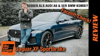 Jaguar XF Sportbrake Facelift (2022) Besser als Audi A6 & 5er BMW Kombi? Fahrbericht | Review | Test