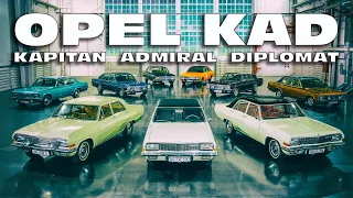 Большая Тройка ОПЕЛЬ - Kapitan, Admiral, Diplomat (OPEL KAD)