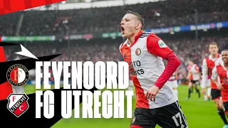 ONE STEP CLOSER… | Highlights Feyenoord - FC Utrecht | Eredivisie 2022-2023