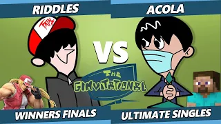 Gimvitational Winners Finals - Riddles (Terry, Kazuya) Vs. acola (Steve) SSBU Smash Ultimate