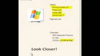 Windows XP working with 32mb RAM and Windows 98 with 8mb RAM!