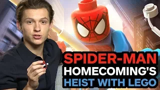 Spider-Man Plays Out Homecoming's Heist Scene with LEGO