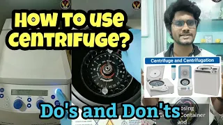 How to use Centrifuge ? | Tamil | 5 mistakes | Microbiology | Medical Lab Technology |ThiNK VISION