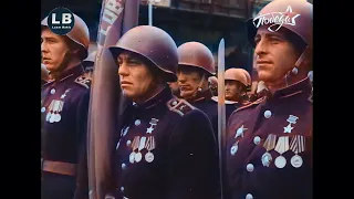 Soviet Union Anthem Victory Parade 1945 [HD]