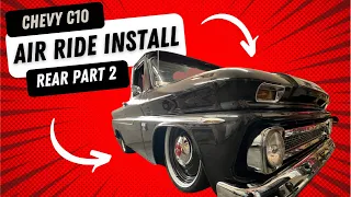 Chevy C10 Air Ride Install | Rear Part 2 | KP Components Notch