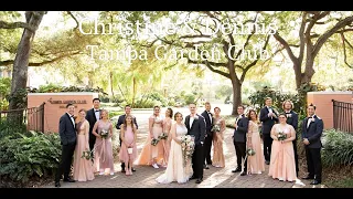 Tampa Garden Club Wedding | Christine & Dennis - Tampa Wedding Photographer