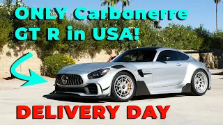Taking Delivery of ANOTHER Mercedes AMG GT R with CARBONERRE WIDEBODY KIT!