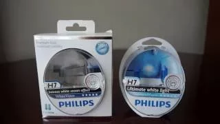 Philips WhiteVision (4300k) vs Philips DiamondVision (5000k)