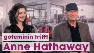 'Man lernt nie aus' : Anne Hathaway und Robert De Niro im Interview