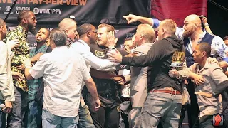 OH CRAP! DEONTAY WILDER & TYSON FURY NEARLY BRAWL IN LOS ANGELES AT FINAL PRESSER!
