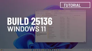 Windows 11 build 25136: NEW File Explorer tabs and navigation