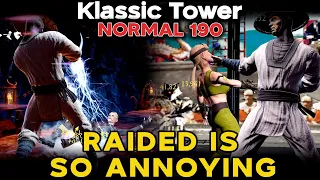 MK Mobile Normal Klassic Tower 190 Raiden is annoying