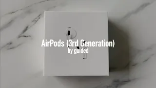 AirPods (3rd Generation) with MagSafe Charging Case (ASMR, No Commentary) [4K HDR 60 FPS]