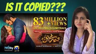 Indian reaction to Tere bin OST | First time hearing music video