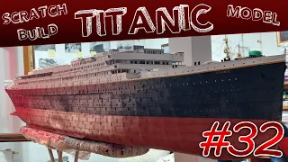 TITANIC SCRATCHBUILD CARDBOARD MODEL - 1/100 Scale - Part 32