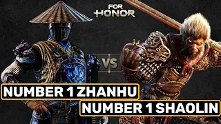 NUMBER 1 RANKED ZHANHU VS NUMBER 1 RANKED SHAOLIN!