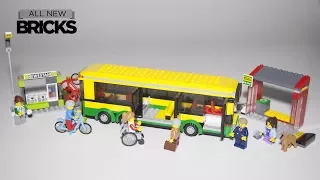 Lego City 60154 Bus Station Speed Build