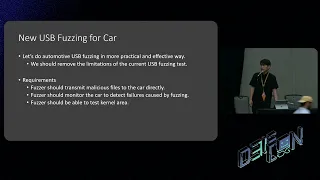 DEF CON 31 Car Hacking Village - Automotive USB Fuzzing - Euntae Jang, Donghyon Jeong, Jonghyuk Song