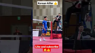 Korean killer is good in world cup at Korea sepaktakraw #viral #trending #sepaktakraw