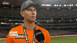 Voges lauds Connolly and Hobson's title-winning knocks | BBL|12