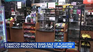 Flavored tobacco product retail sales ban takes effect Monday in Evanston