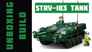 LEGO TANK STRV103 | SLUBAN M38-B1010 | UNBOXING | BUILD