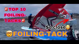 The Ultimate IQFOIL Foiling-Tack Compilation: 10 Athletes, 10 Perfect Tacks