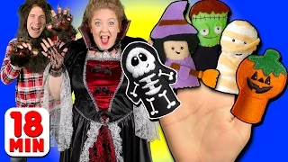 Halloween Finger Family & More Finger Family Songs | Daddy Finger Collection