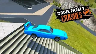 car crash beam drive sim death stairs jump down sonubhai9545 as9545 YouTube video gameplay