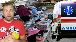 I almost died at this garage sale!!!