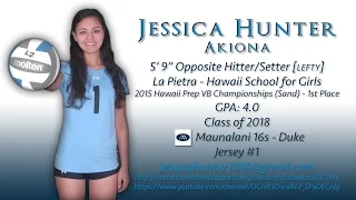 Jessica Hunter Akiona [OPP/ST/DS] - 2016 Club Volleyball Early Season Highlights