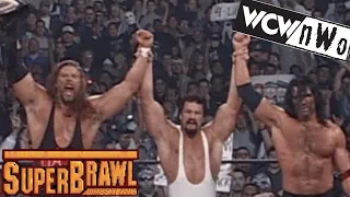 Scott Steiner turns on his brother Rick Steiner and joins the nWo - SuperBrawl VIII 1998