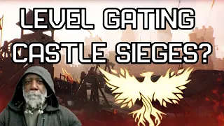 Are castle sieges being level gated in Ashes of Creation?