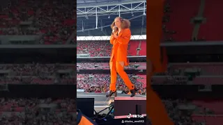 Jess glynne at Wembley