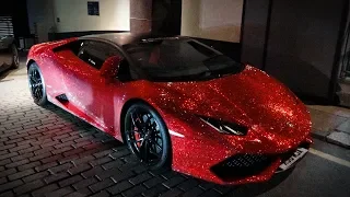 Meet the Svarovsky Diamonds Covered LAMBORGHINI HURACAN!