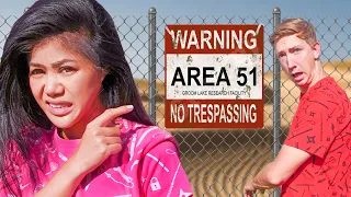SNEAKING into AREA 51 To Find UFO's, Aliens, & the PZ Killer