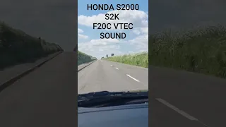 Honda S2000 S2K F20C VTEC Engine Sound