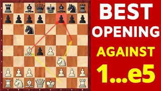 The Best Chess Opening against 1...e5  | Scotch Gambit Traps