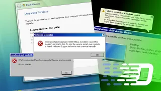 Неполное обновление до Windows Vista