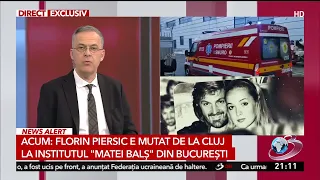 Florin Piersic, transferat la București cu un avion SMURD care era implicat în exercițiul NATO