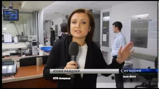 MAGOMED ABDUSALAMOV IN ROOSEVELT HOSPITAL -2.REPORTER YULIA RYDLER. NTV-AMERICA