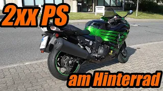 1400ccm Monster am LIMIT | Kawasaki ZZR1400