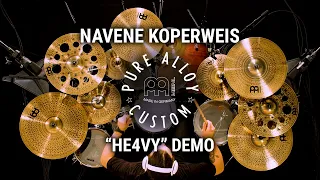 Meinl Cymbals - Pure Alloy Custom - Navene Koperweis "He4vy" Demo