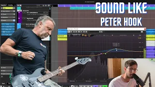 How To Get Peter Hook's Bass Tone | Joy Division / New Order