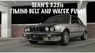 E30 TIMING BELT AND WATER PUMP REPLACEMENT -M20B25 325i & 325is