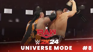 WWE 2K24 UNIVERSE MODE PL #8 - Finn Balor musi bronić pasy w Handicap Matchu?! Rozwałka McIntyre