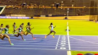 Full Race|| Women 100m Racer Grand Prix 2023|| Shericka Jackson 10.78