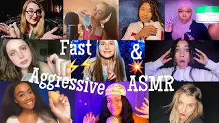 ASMR | Fast And Aggressive Triggers ✨COLLAB✨