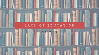 Lack of Education